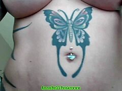 anna bell peaks goes solo with toys on homemade webcam!