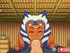 Asoka Rides in Reverse Cowgirl POV with Creampie and Blowjob