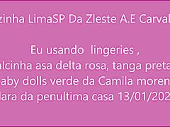 i masturbate with lingeries and b dolls from camila morena clara at home