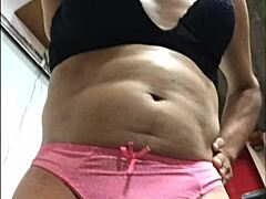 i masturbate with lingeries and b dolls from camila morena clara at home