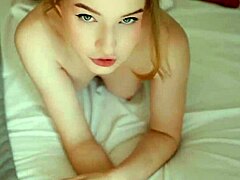 omg 😱 i found my stepsister's huge dildo... quick handjob in pov close-up with her wet pussy!!