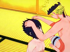 Naruto and Sasuke's oral pleasure