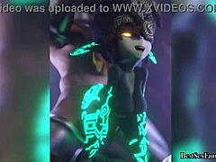 와, 이 섹시한 3D 베이비가 틴 18+ 밀프 헨타이 게임에서 거칠게 박혀, 애니 섹스?