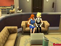 Aku tengok Sasuke kongkek Ino anal dalam Naruto hentai sebab Sakura benci tapi Ino suka kongkek pantat kasar dan selingkuh.