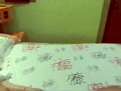 Slutty milf cousin enjoying being alone at home