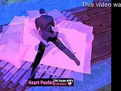 Warm moment in cold weather