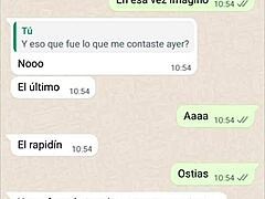 She says she's going to tell me but