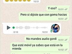 She says she's going to tell me but