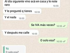 She says she's going to tell me but