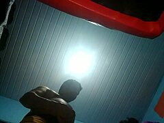 The morena is enjoying some casual anal sex in the scene.