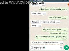 She says she's going to tell me but