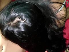 she rides her boyfriend's cock in homemade setting