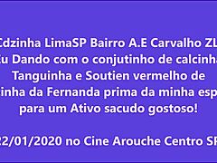 What Happens When Cdzinha Limasp Wears Red Leopard Outfit In Cinema?