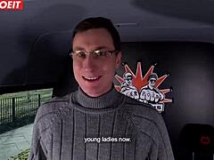 Я жаждал эту немецкую с большой жопой взрослую 18+ жестко в автобусе. Kim Davis взяла мой большой член с игрушками и бельем