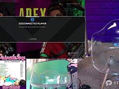 Big Tits Ebony Gamer Girl Uses Vibrator on Her Juicy Pussy