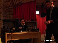 Chubby Czech Teen Bent Over Doggy