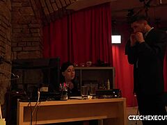 Chubby Czech Teen Bent Over Doggy