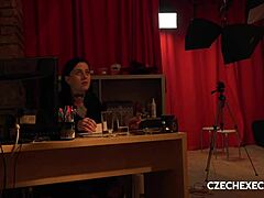 Chubby Czech Teen Bent Over Doggy