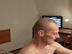 bisek's solo masturbation session unfolds quietly