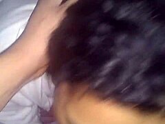 Is this morena slut sucking everything in doggystyle?