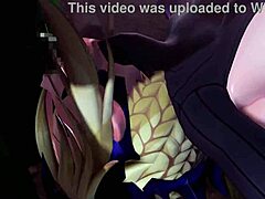 Prazer Afrodisiaco de Sêmen na Garganta em Hentai com Creampie em Tetas Grandes