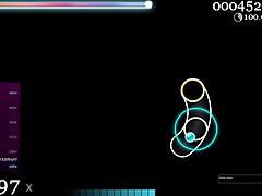 Playing Osu with hentai elements in this second gameplay session
