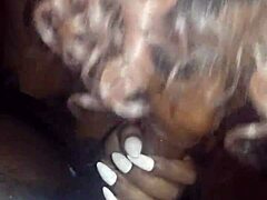 she says, 'suck my big cock sloppy'