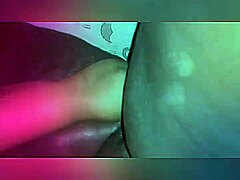 coco fucks her dildo while getting her big ass licked, cumming hard