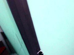 I bathe while my stepbrother records me masturbating sexily.