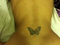 skinny ebony side chick gets pussy pounded hard