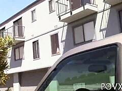 chrissy saunders' rough pov fuck in missionary and bent over