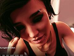 Getting closer to tattooed hottie Jade