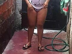 i'm so hot masturbating in the bathroom floor