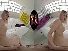 Feel Mini Vamps' big tits as she's fucked hard?