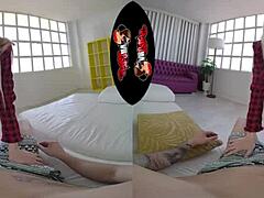 Feel Mini Vamps' big tits as she's fucked hard?