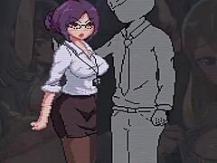 Secretaria Safada In The Office Setting