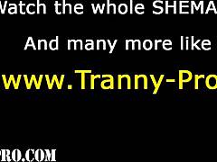 Pourquoi le visage de cette trans se retrouve couvert de sperme après une sodomie ?