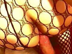 I love this sexy girl in lingerie teasing with her ass and panties