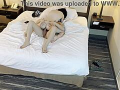 petite teen beauty rides cowgirl in rough session