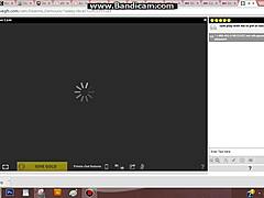 The cam girl shares her daily life with her boyfriend in a cozy setting.