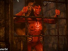 O bože, pogledaj Karlach kako divlja i jebe Halsina u ovoj vrućoj 3D porn sceni! 🔥💦