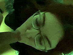 My obedient bitch loves sucking my dick deepthroat style