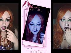 Can you resist goddess lana's teasing jerk off instructions while she rides you cowgirl style?