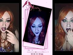 Can you resist goddess lana's teasing jerk off instructions while she rides you cowgirl style?