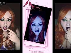 Can you resist goddess lana's teasing jerk off instructions while she rides you cowgirl style?