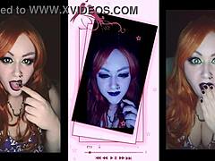 Can you resist goddess lana's teasing jerk off instructions while she rides you cowgirl style?