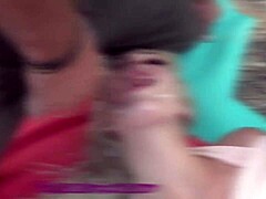 Dva vroča stara moška jebeta ljubko špansko punco