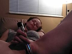 Redhead Toys Herself in Solo Masturbation
