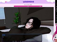 Hei, vtuber lewdneko, ayo main harem hotel part 12 dengan fun footjob.