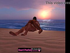 did she ride off into the sunset? cartoon style